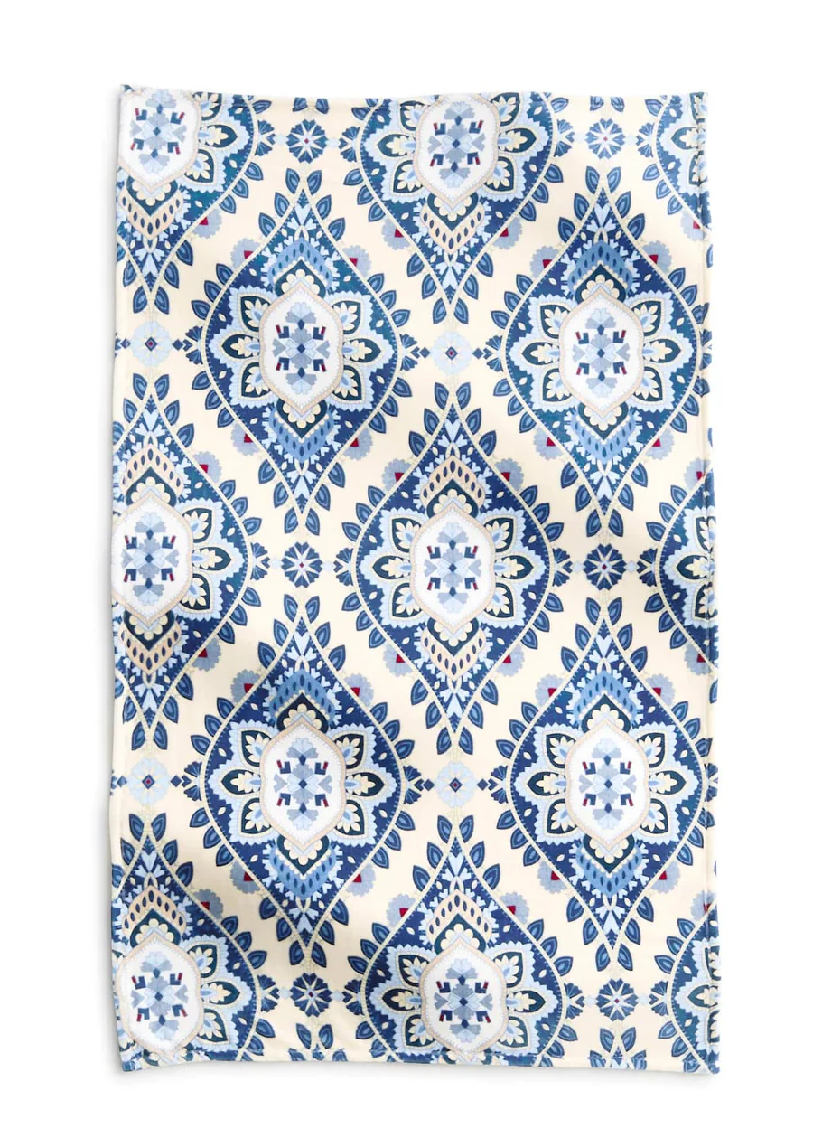 Plush Throw Blanket-Cambridge Blues