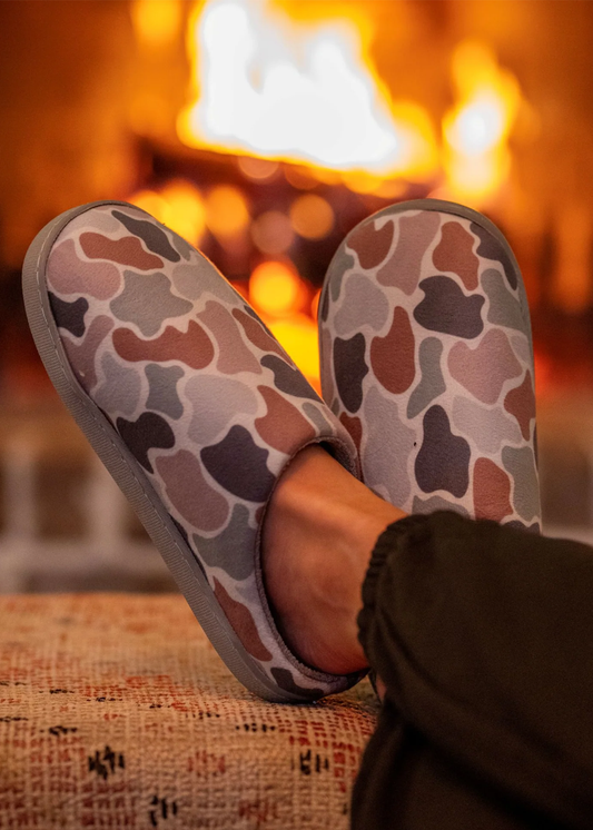LG Slippers - Forest Camo Flora