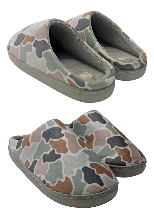 LG Slippers - Forest Camo Flora