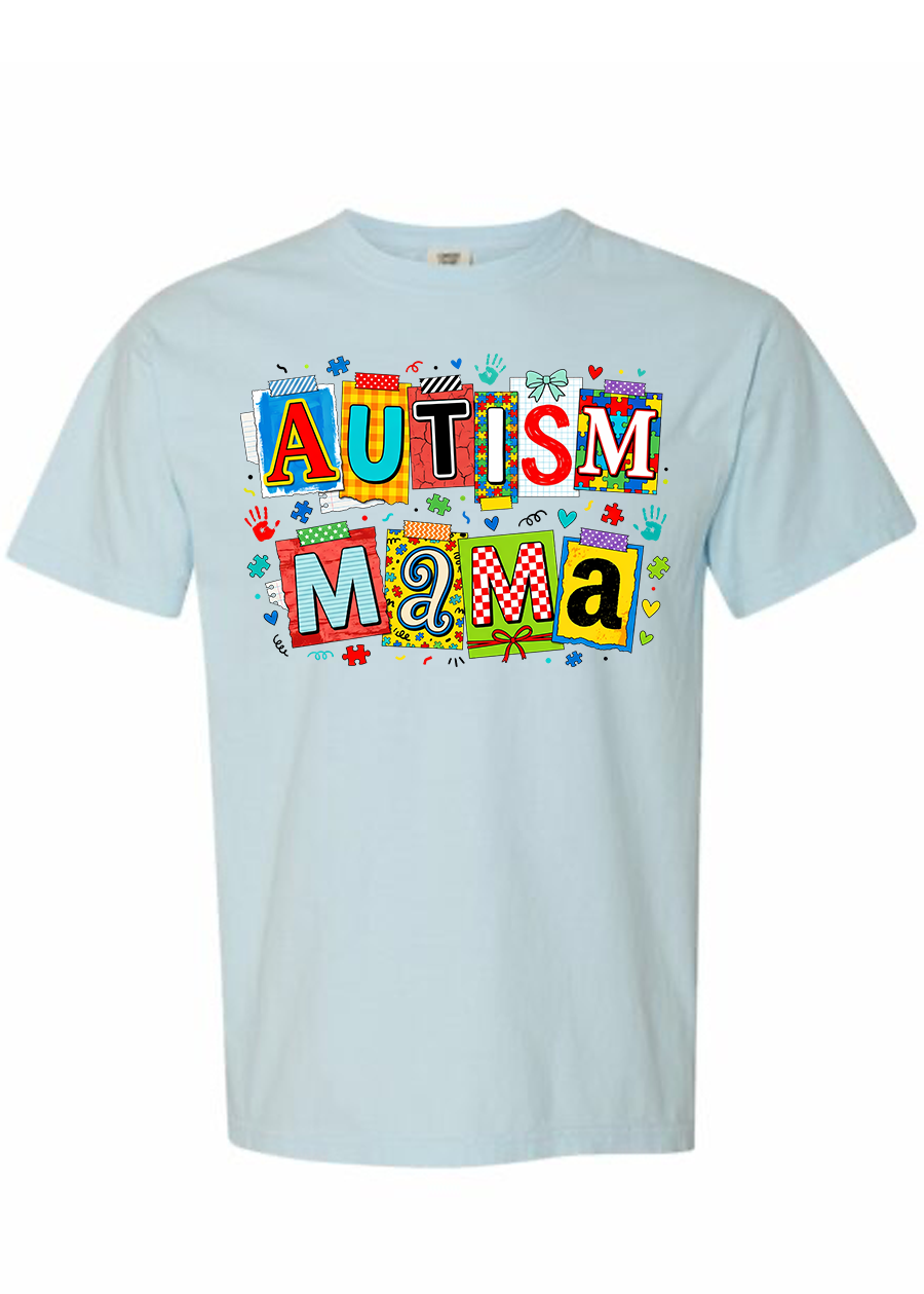 Autism Mama COMFORT COLORS Tee