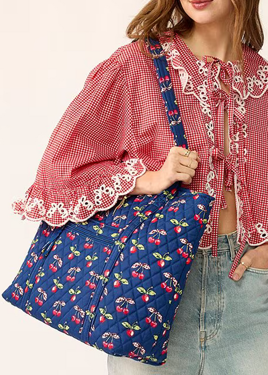 Original Vera Tote-Cherry Picking