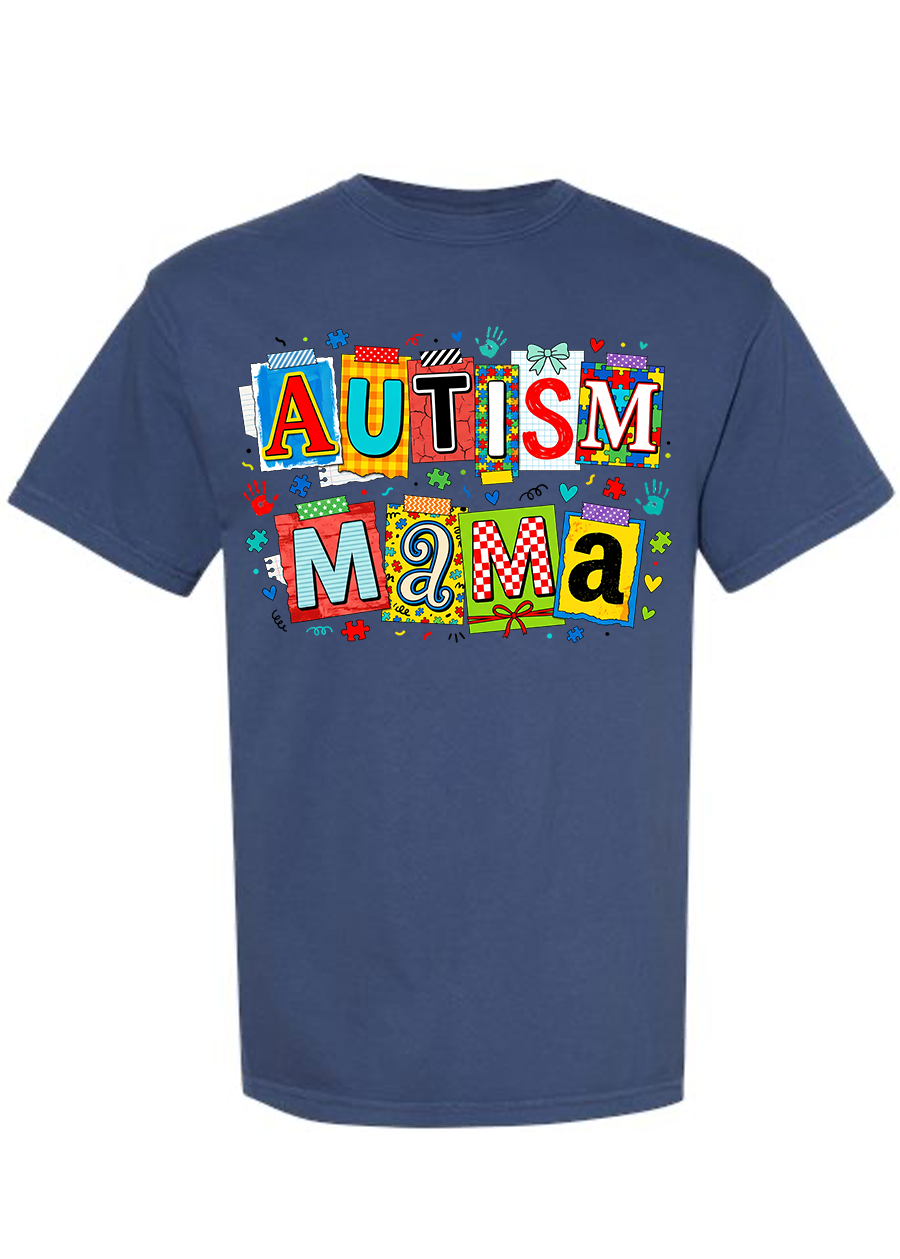 Autism Mama COMFORT COLORS Tee