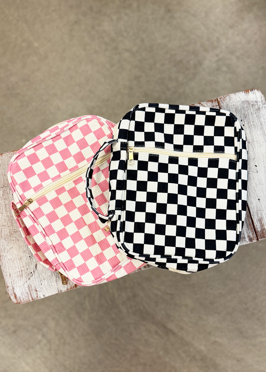 Chloe Black Check Bible Cover