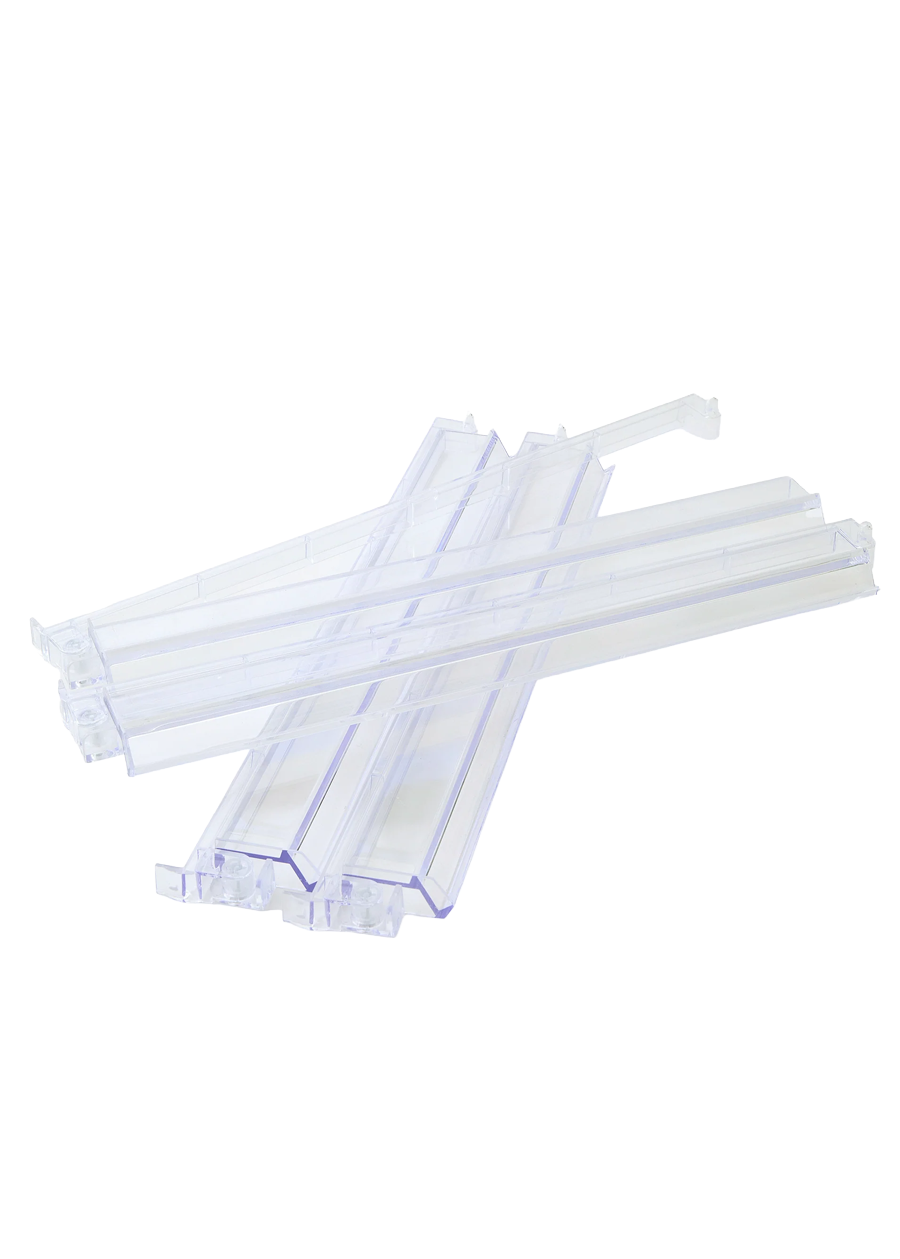 Clear Acrylic Rack & Pushers Set