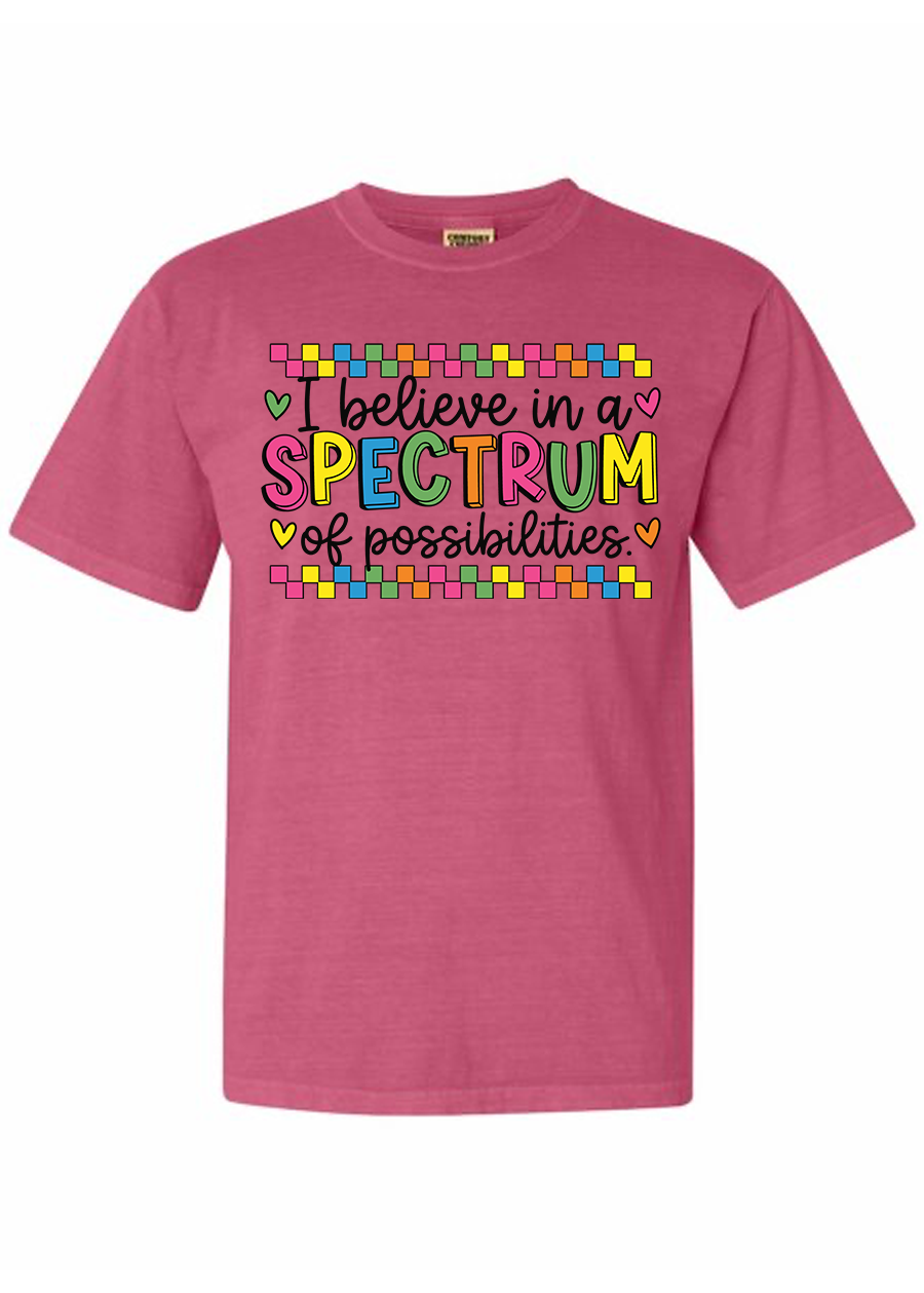 Spectrum of Possibilities COMFORT COLORS Tee