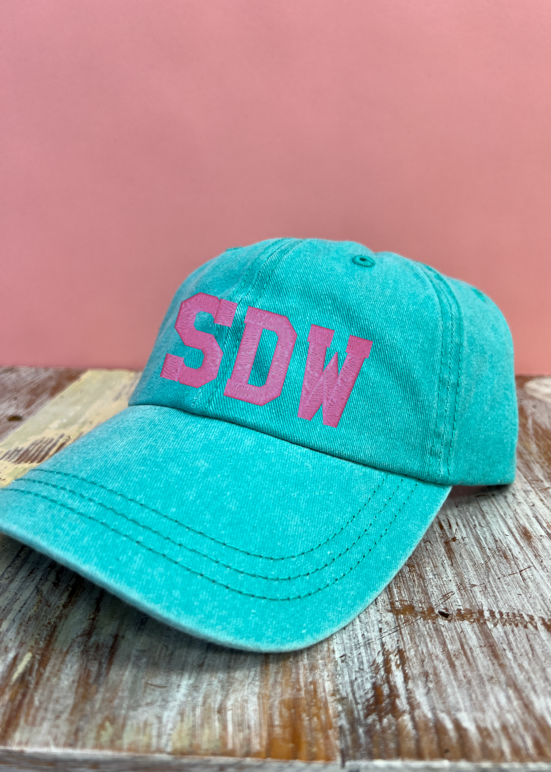 Monogram Pigment Dyed Ball Cap