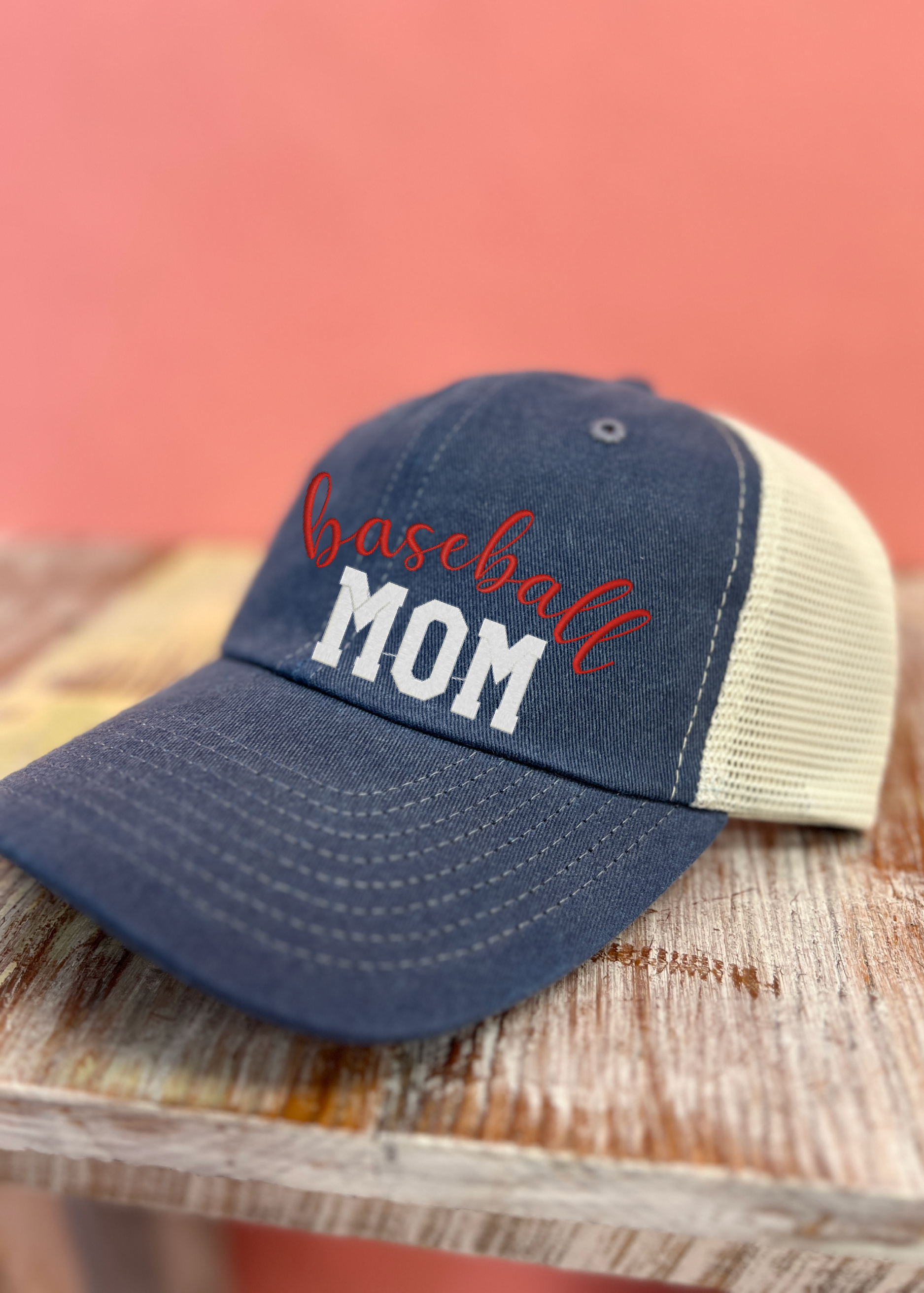 Monogram Pigment Dyed Trucker Hat