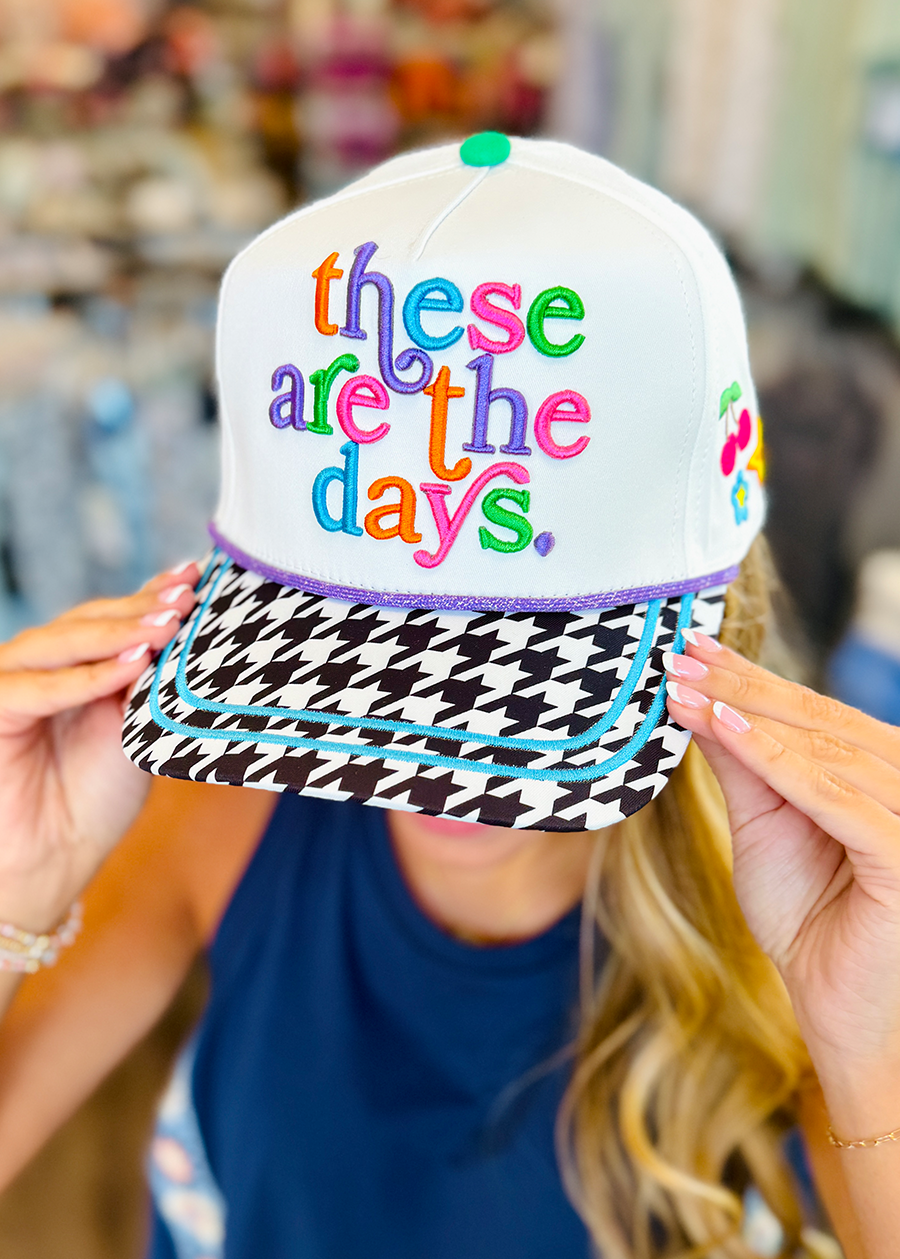 Summer These Are The Days Hat