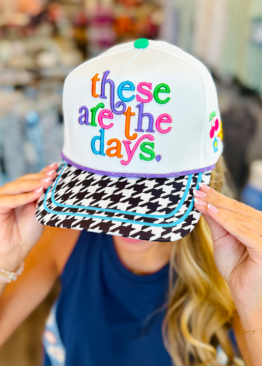 Summer These Are The Days Hat