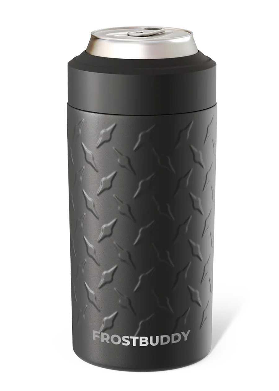 Universal Buddy-Diamond Plate Black