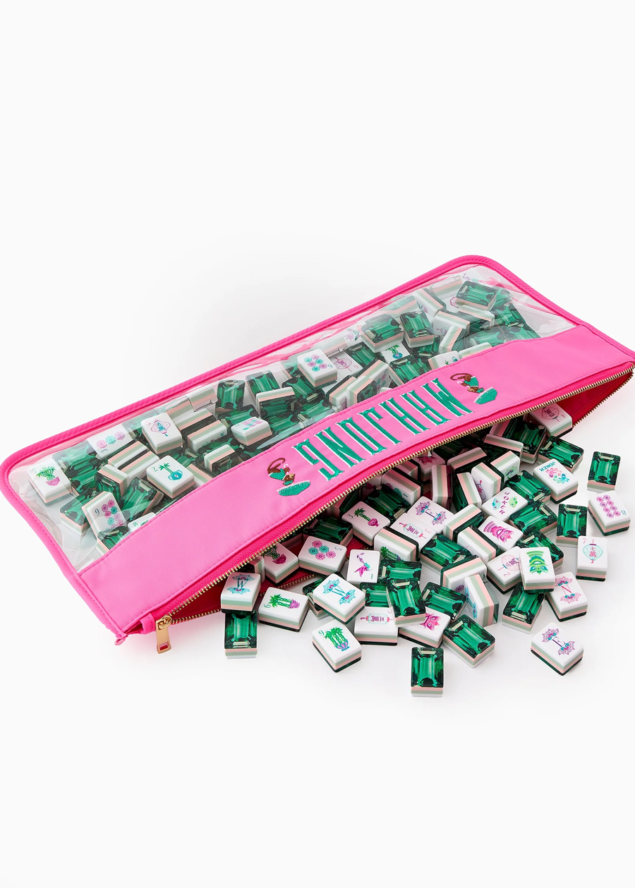 Emerald Mahjong Tiles