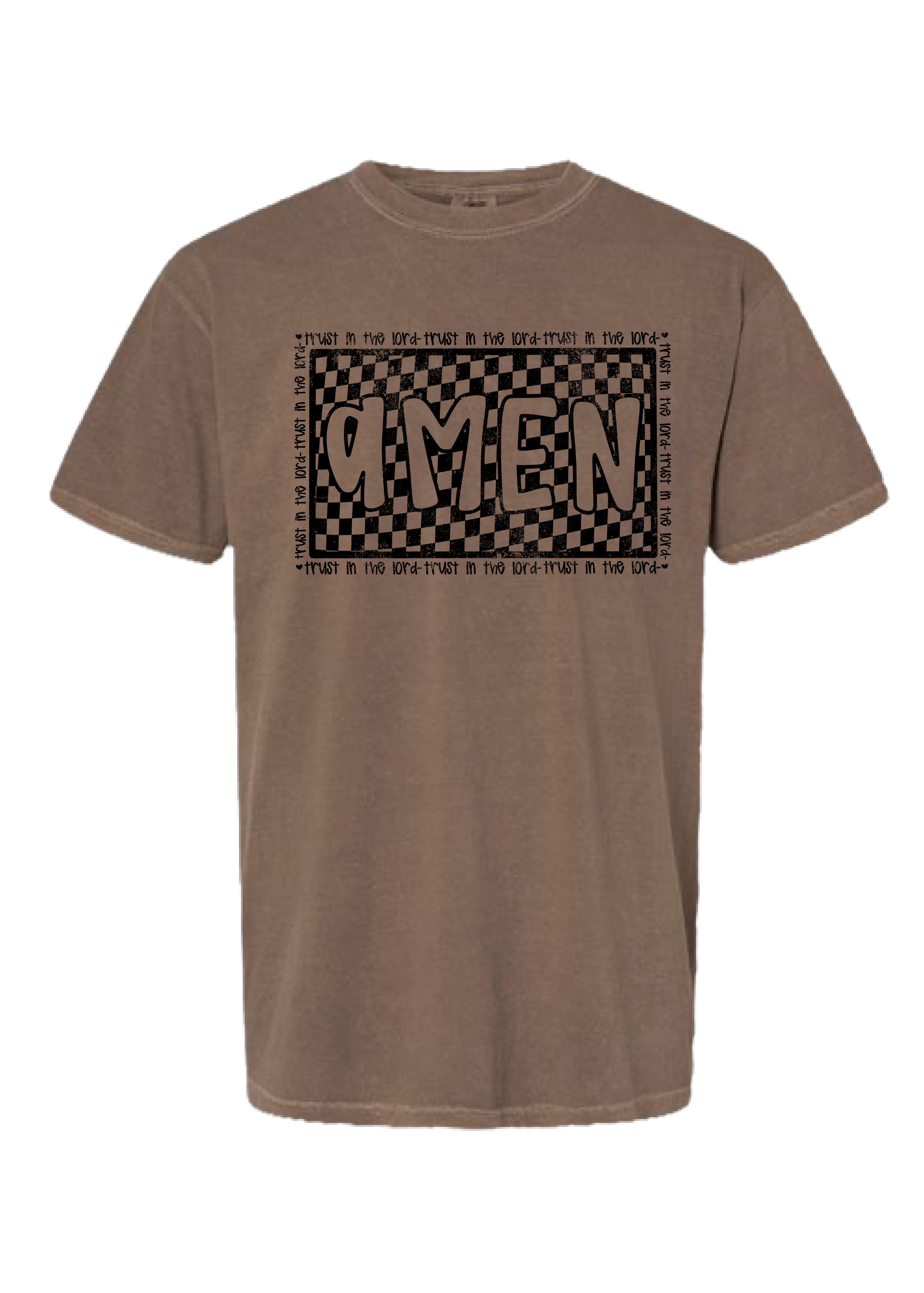 Trust In The Lord Comfort Color Tee