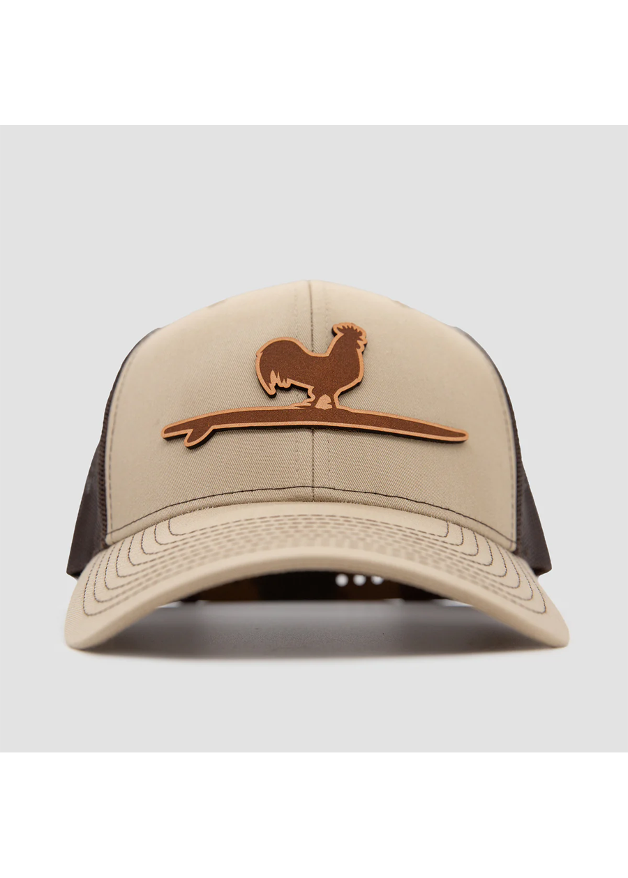 Barn & Barn Etched Leather Snapback