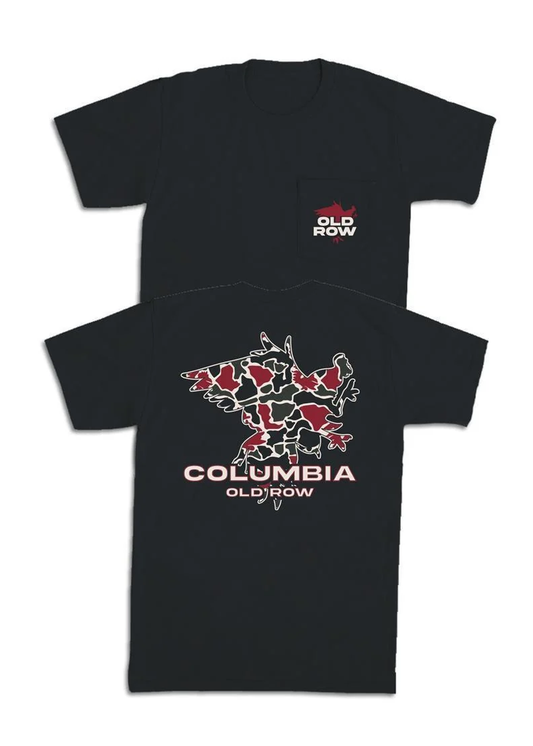 Columbia Camo Bird Pocket Tee - Black