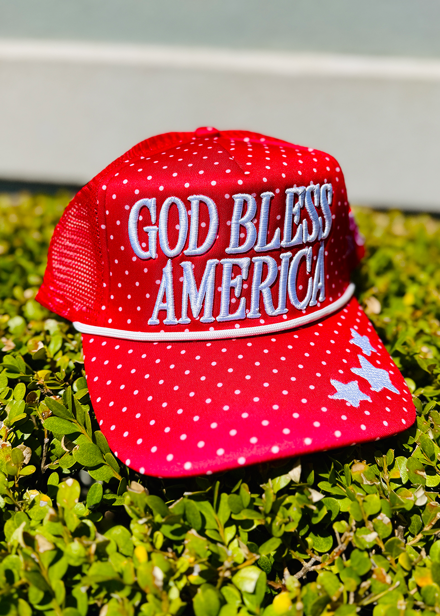 God Bless America Hat