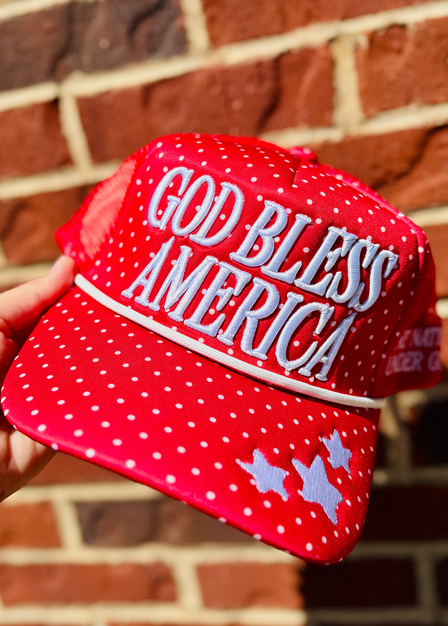 God Bless America Hat