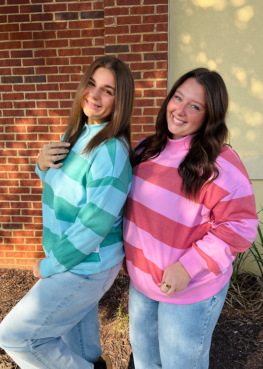 Gianna Mock Neck Sweatshirt