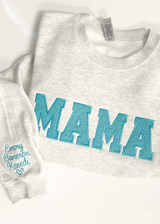 Glitter Mama Crewneck Sweatshirt