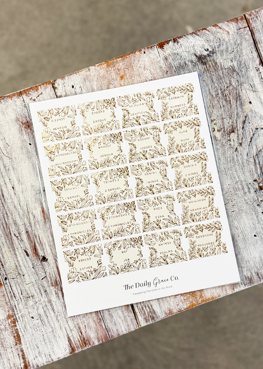 DG Gold Foil Bible Tabs