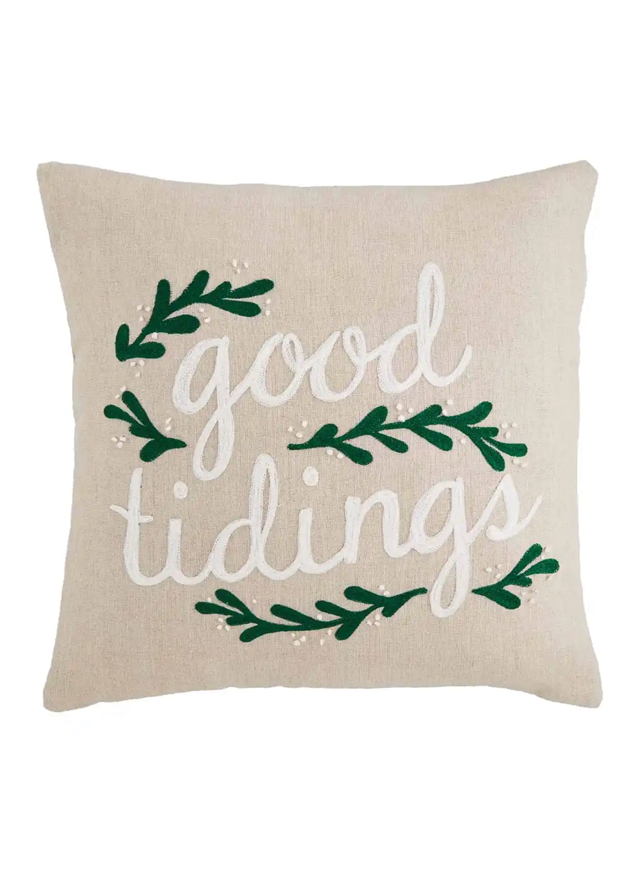 Load image into Gallery viewer, Good Tidings Throw Pillow
