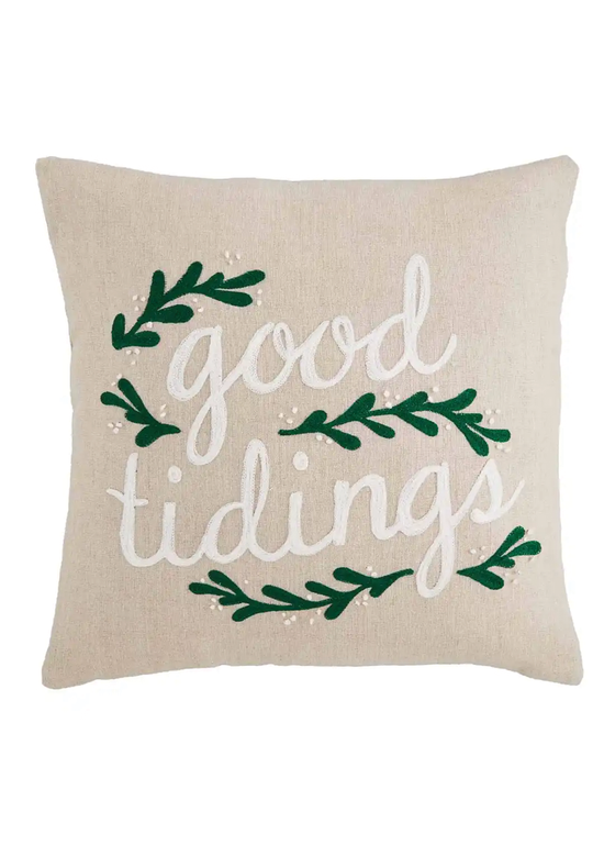Load image into Gallery viewer, Good Tidings Throw Pillow
