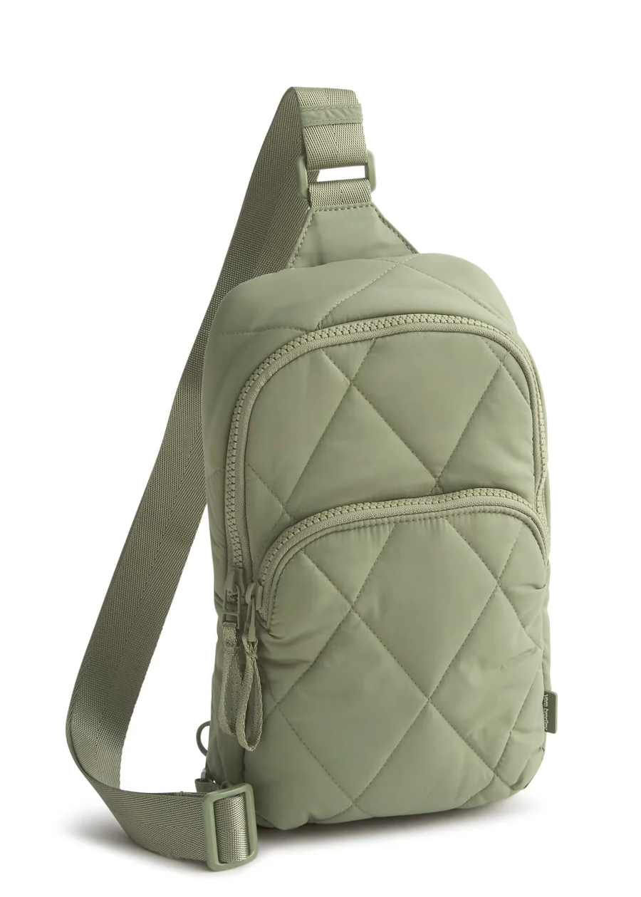 Lorman Sling Backpack-Deep Lichen Green