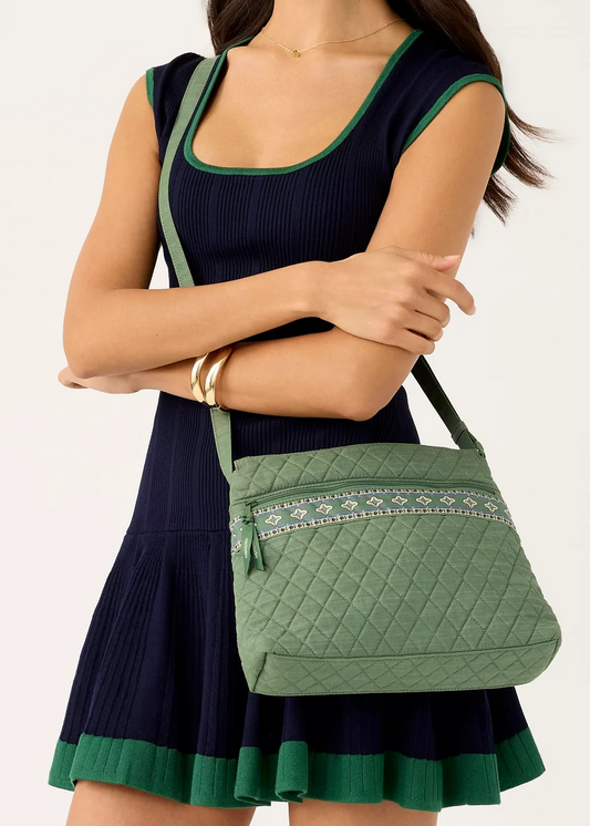Original Zip Hipster-Vineyard Green Chambray