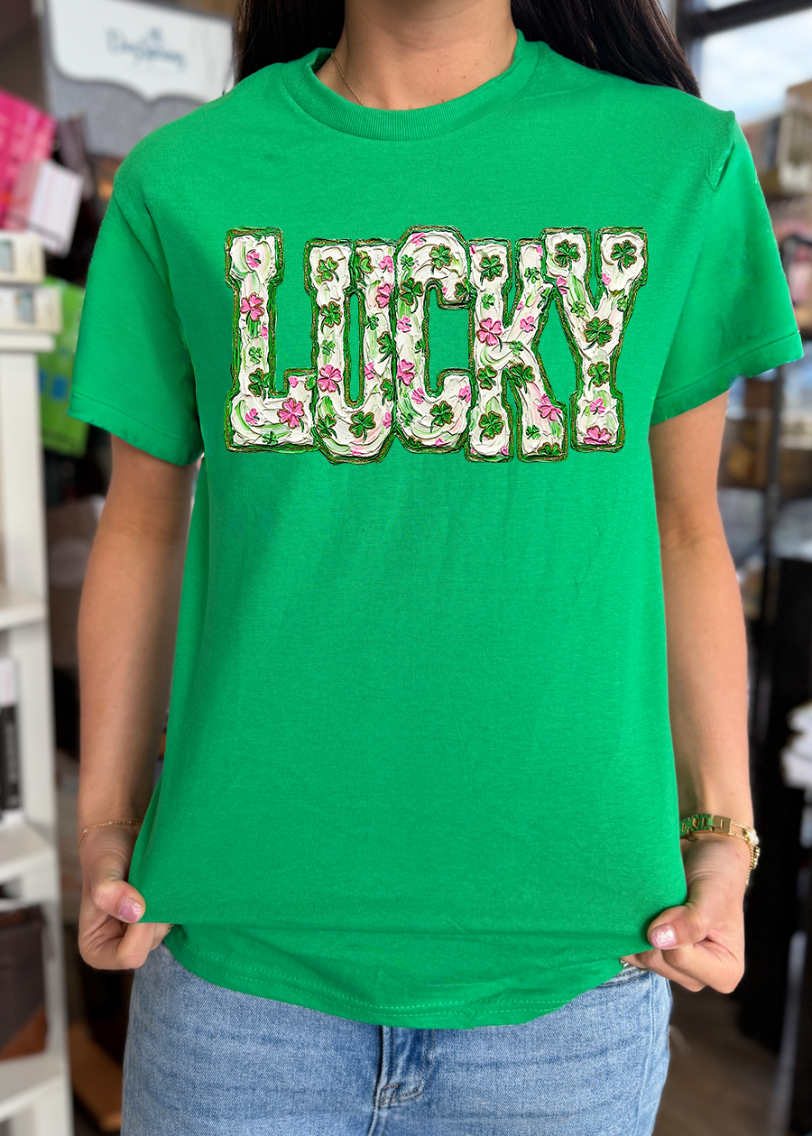 Acrylic Lucky Tee