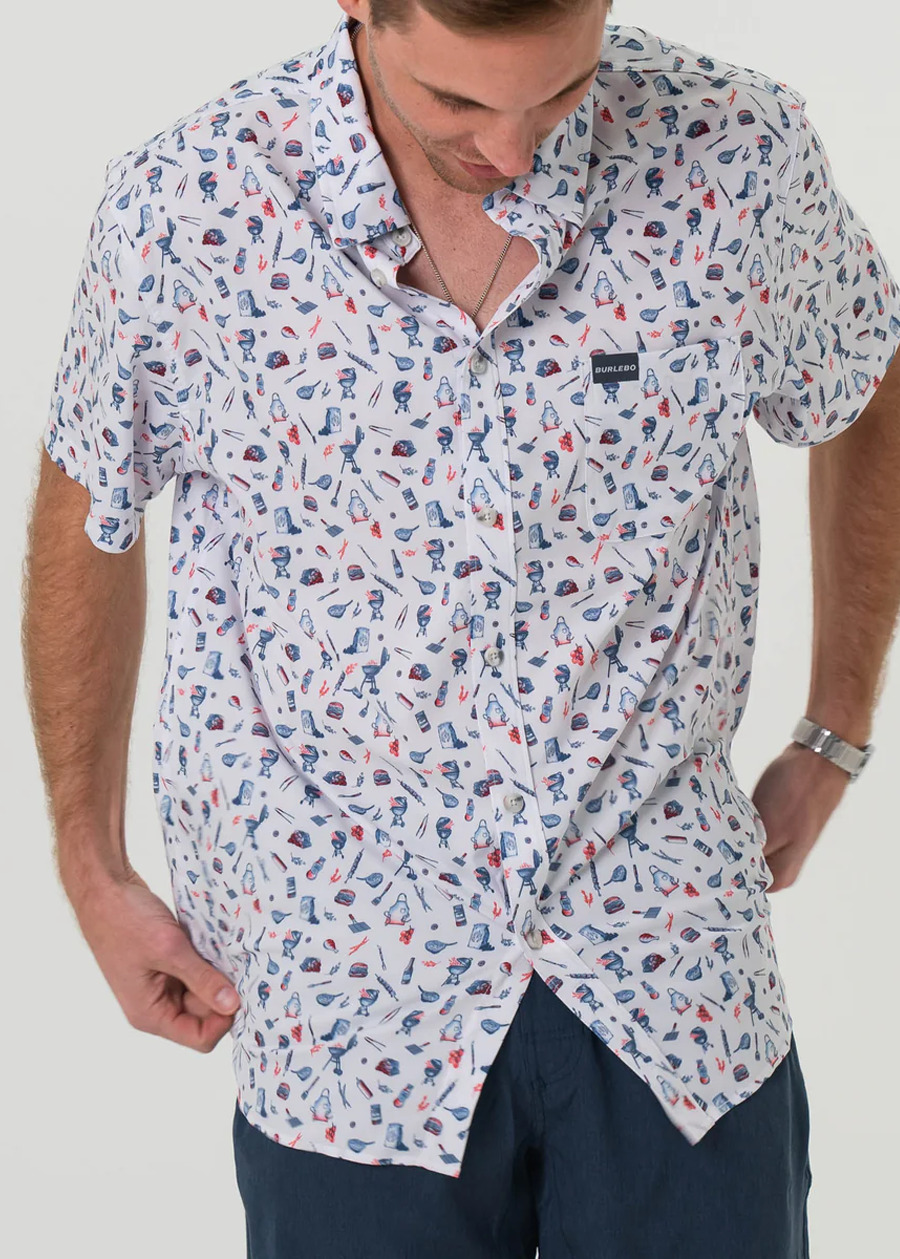 Performance Button Up-Grillmaster