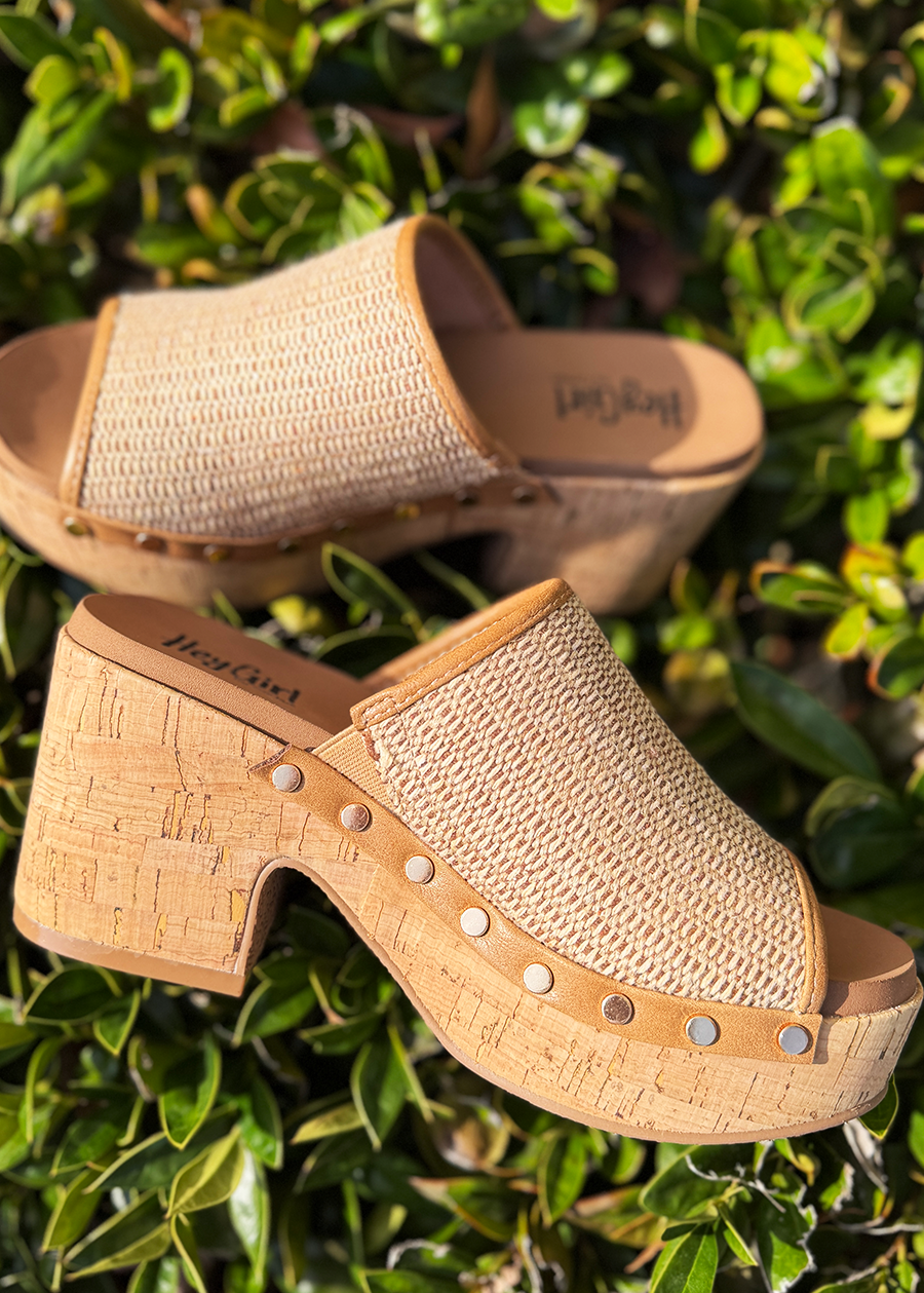 Corky May I Help You-Honey Raffia