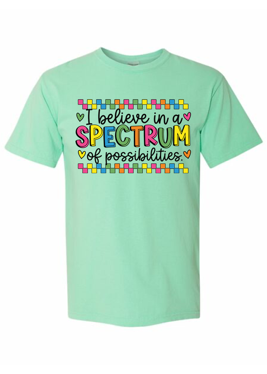 Spectrum of Possibilities COMFORT COLORS Tee