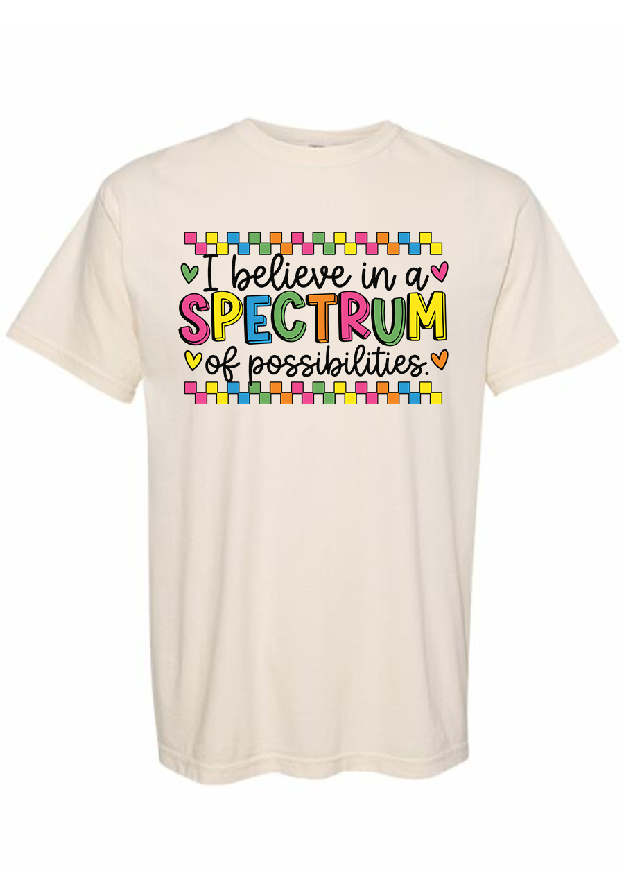 Spectrum of Possibilities COMFORT COLORS Tee