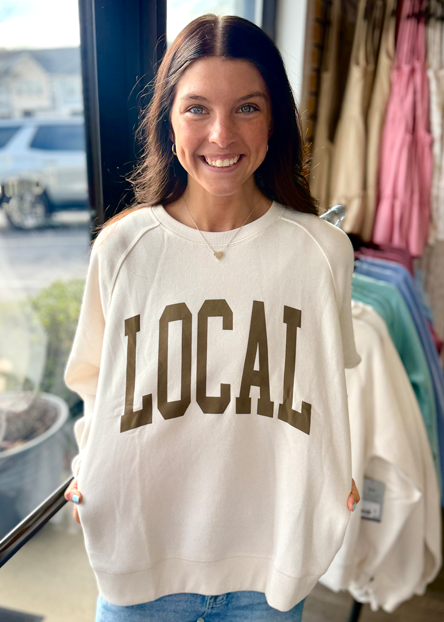 LG Crescent Crew-Ivory