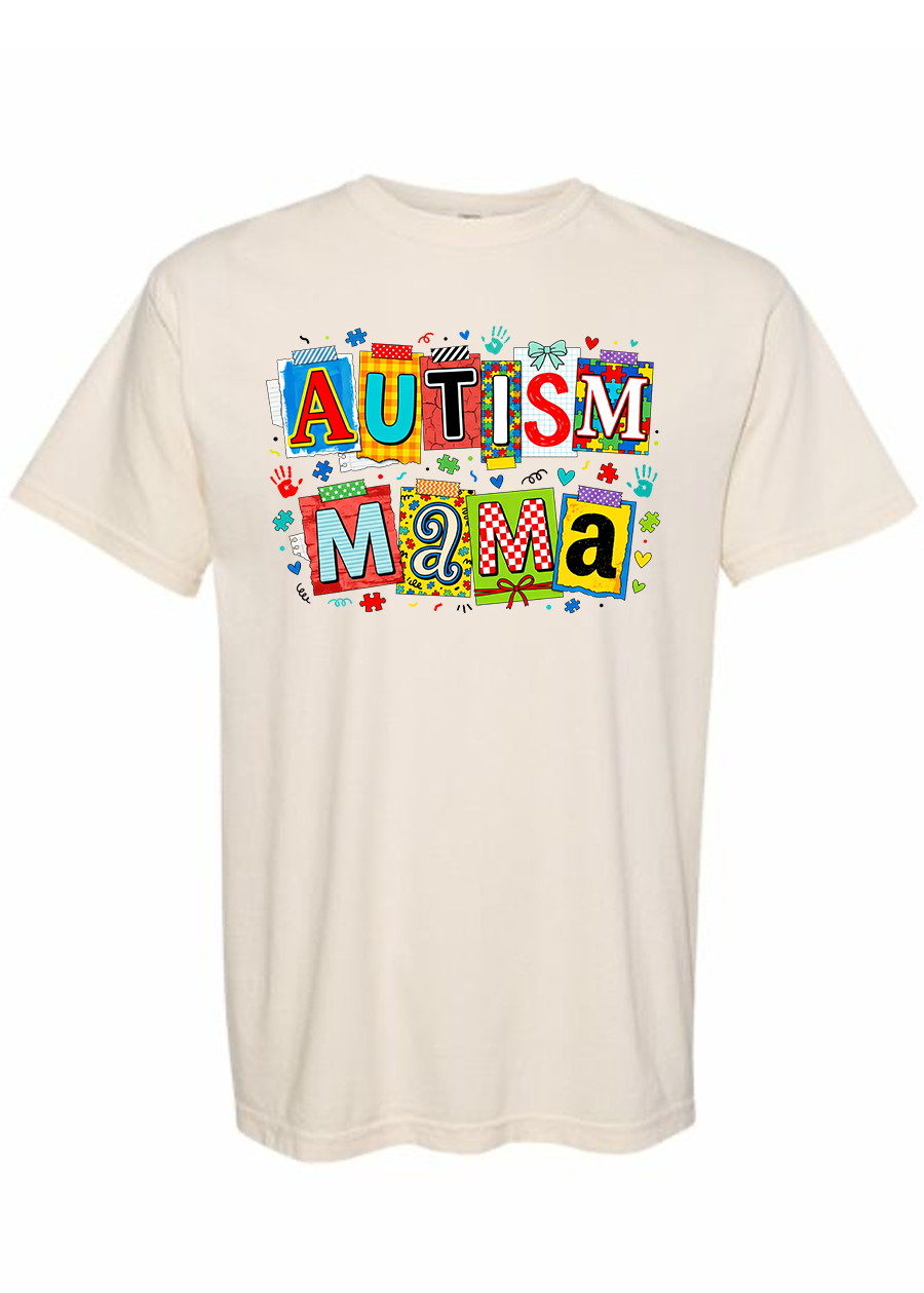 Autism Mama COMFORT COLORS Tee