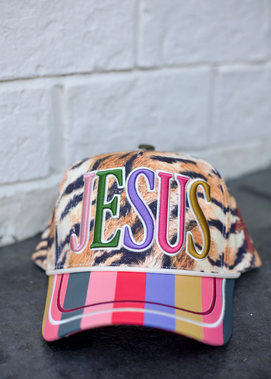 Tiger Stripe Jesus Hat