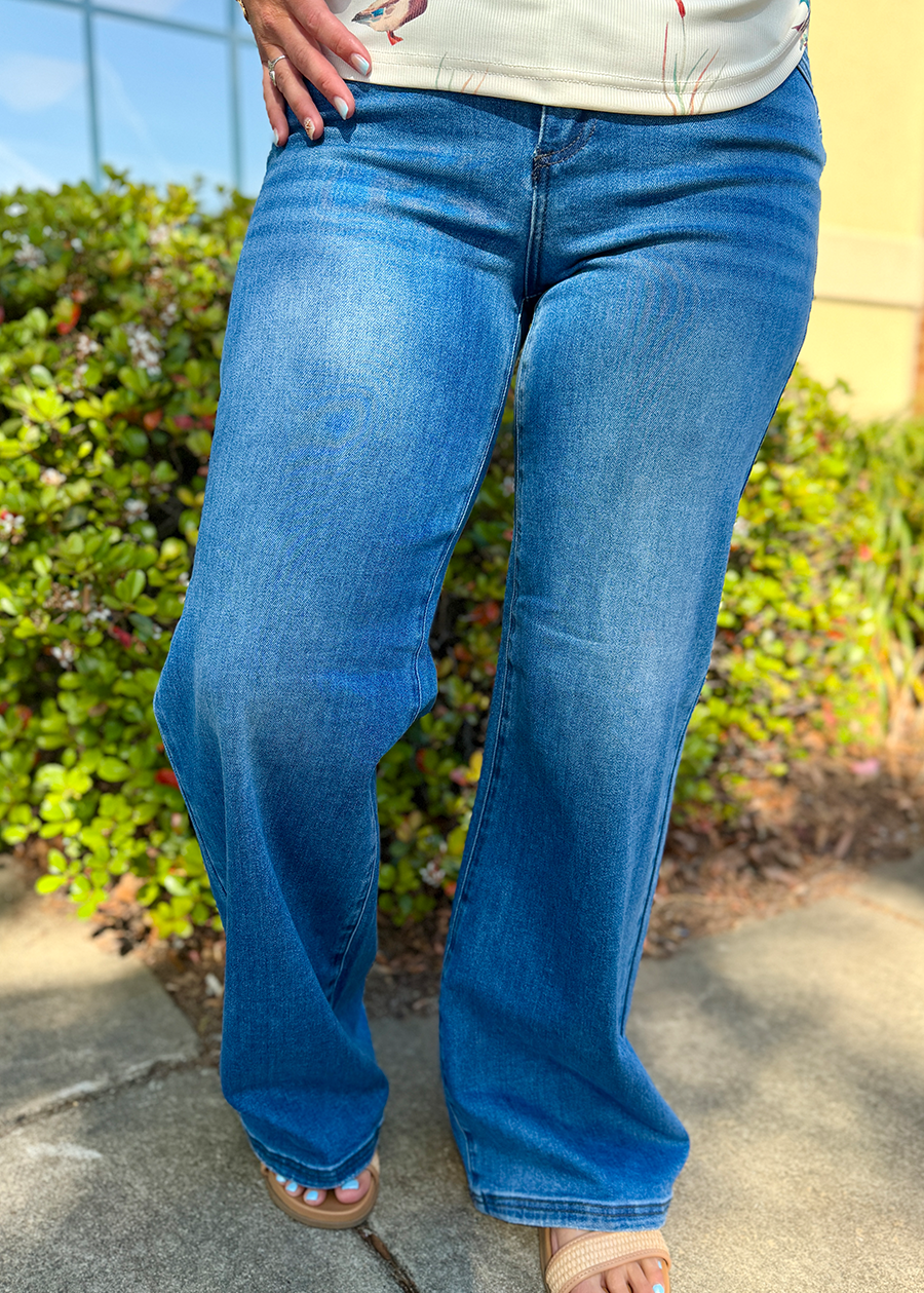 Josie High Rise Wide Leg Jeans