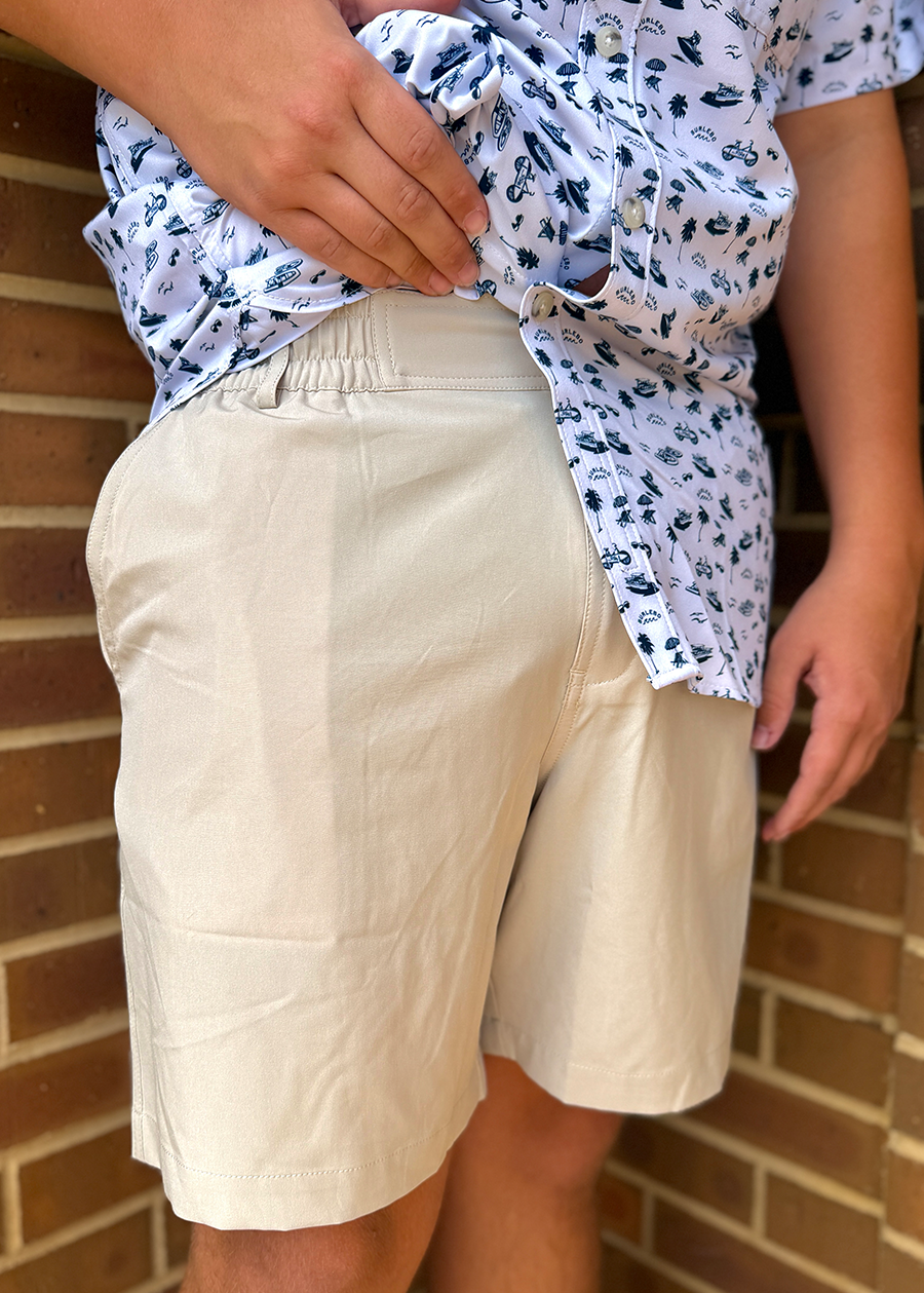 Everyday Short-Light Khaki-Old Glory Pocket