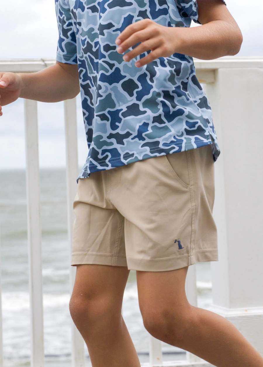 Youth Volley Short-Khaki