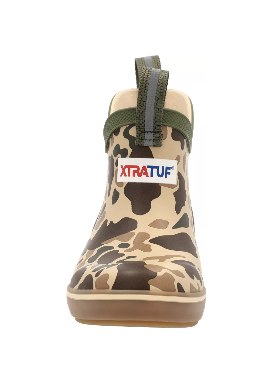 Kids Ankle Deck Boot-Duck Camo