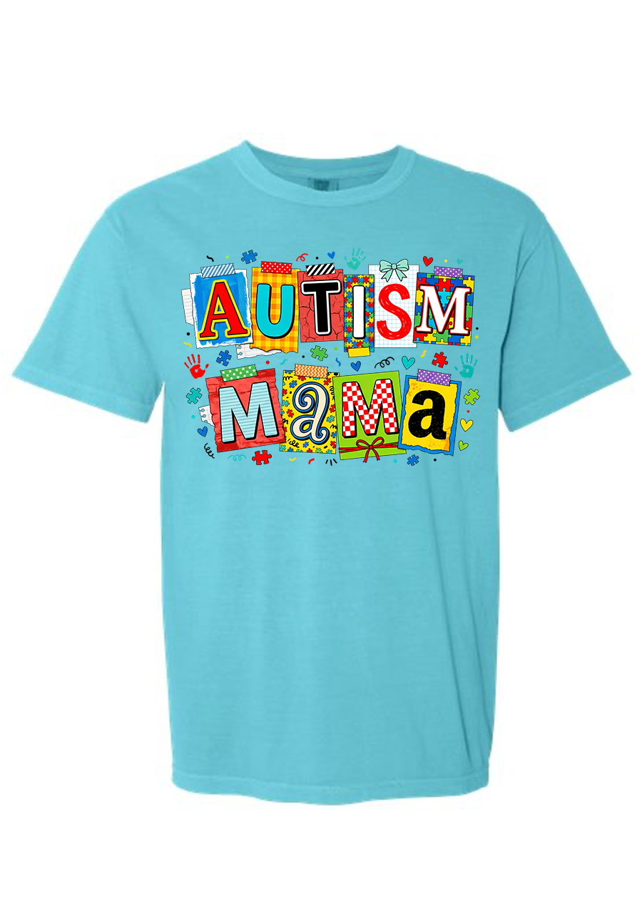 Autism Mama COMFORT COLORS Tee