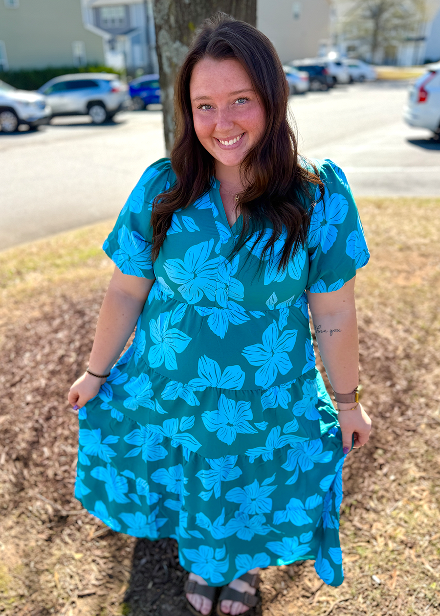 Kinsley Lagoon Bloom Dress