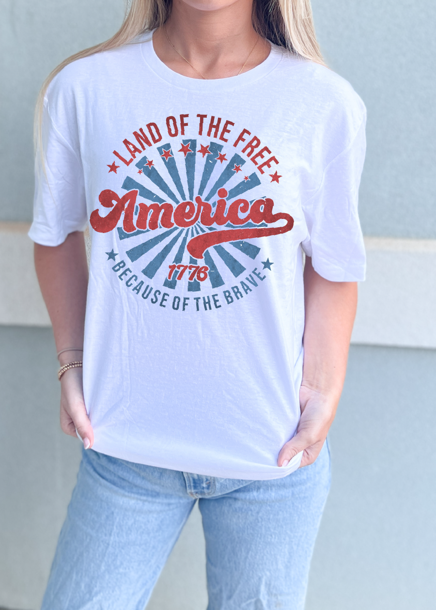 Land Of The Free Tee