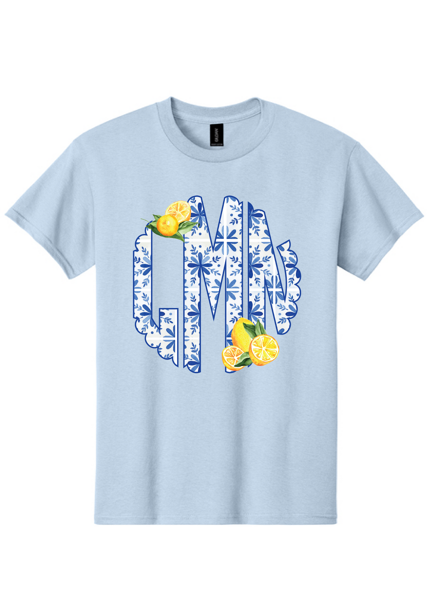 Lemon Monogram Tee