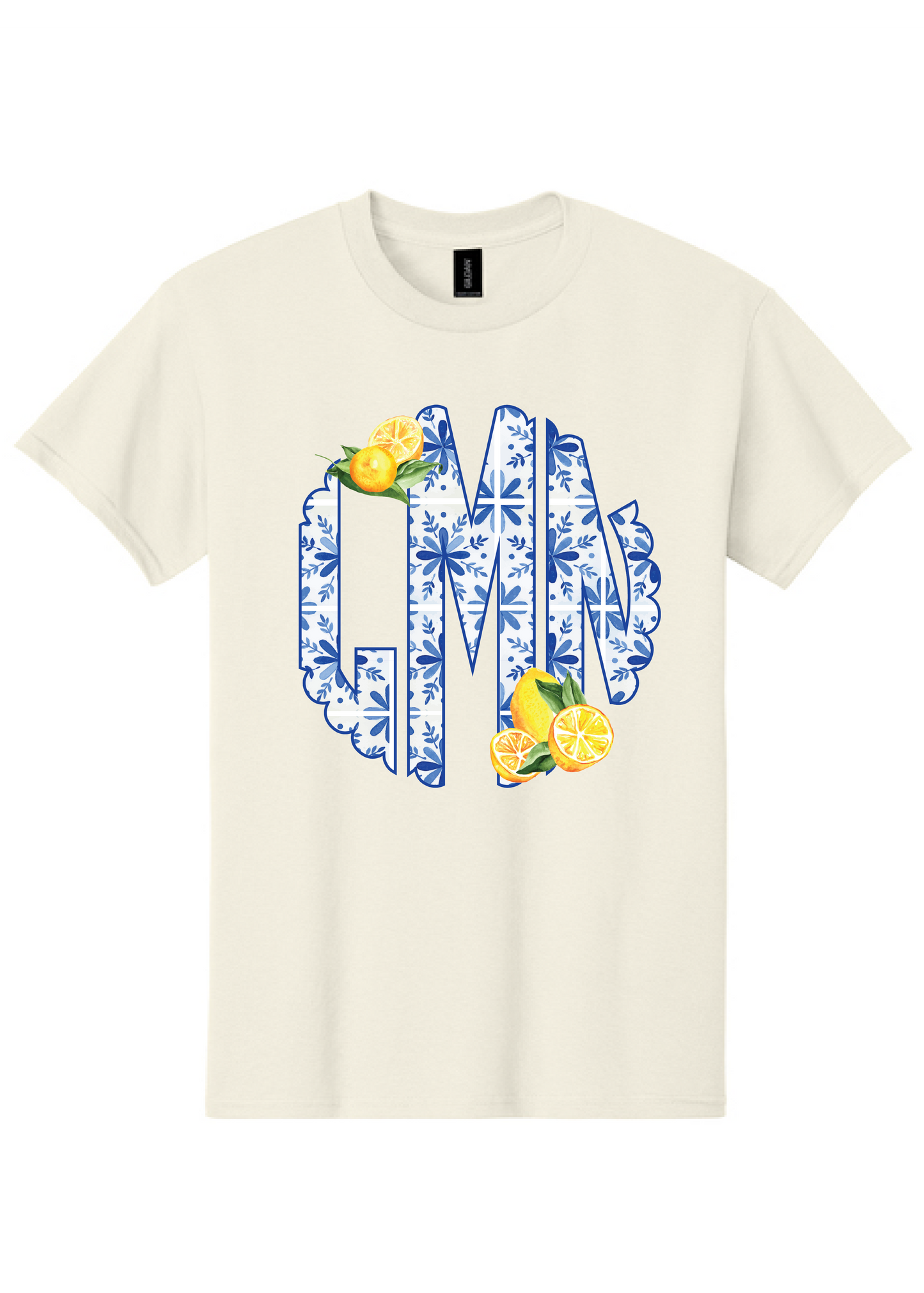 Lemon Monogram Tee