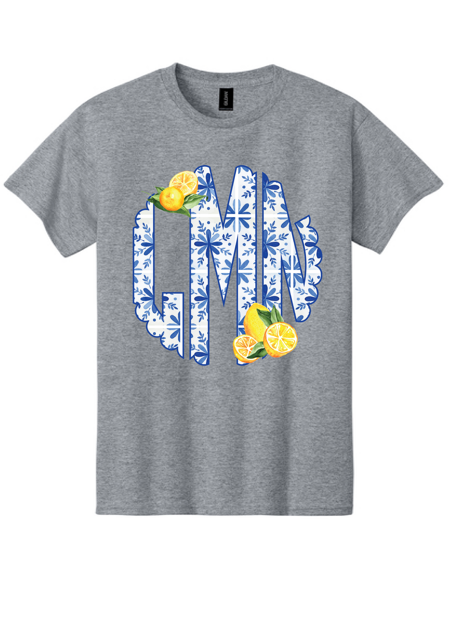 Lemon Monogram Tee