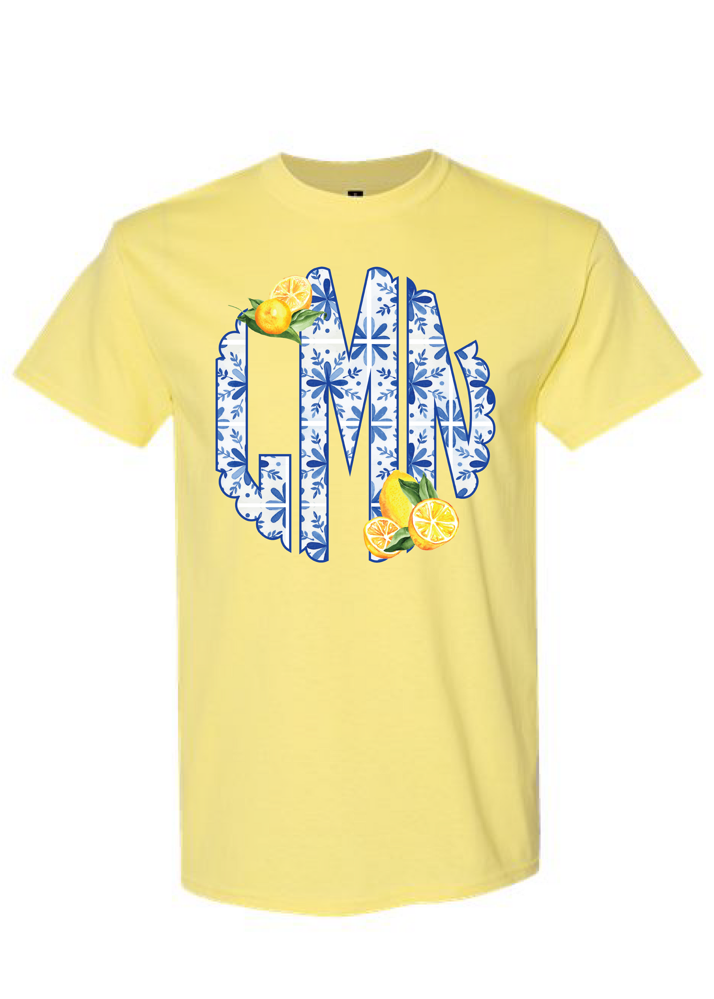 Lemon Monogram Tee