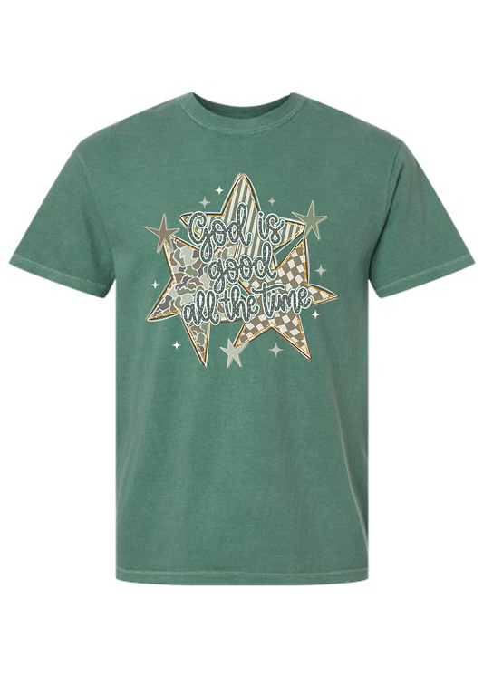 Camo God is Good COMFORT COLORS Tee
