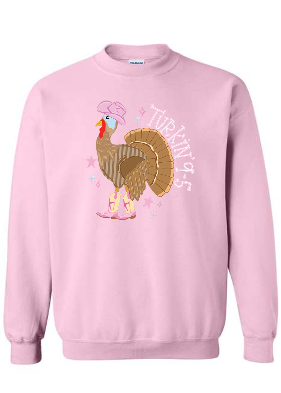 YOUTH Turkin' 9-5 Crewneck