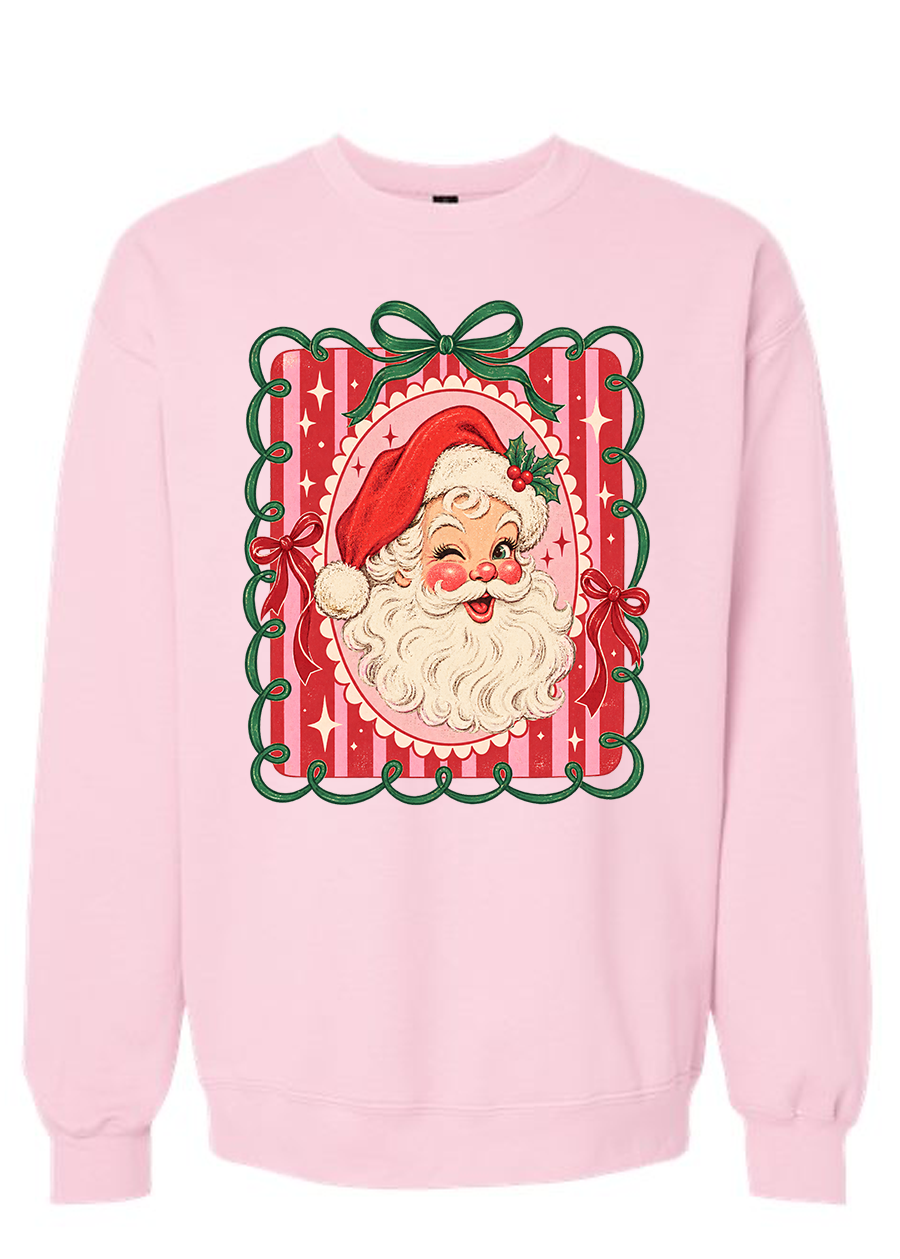 ADULT Vintage Santa Crewneck