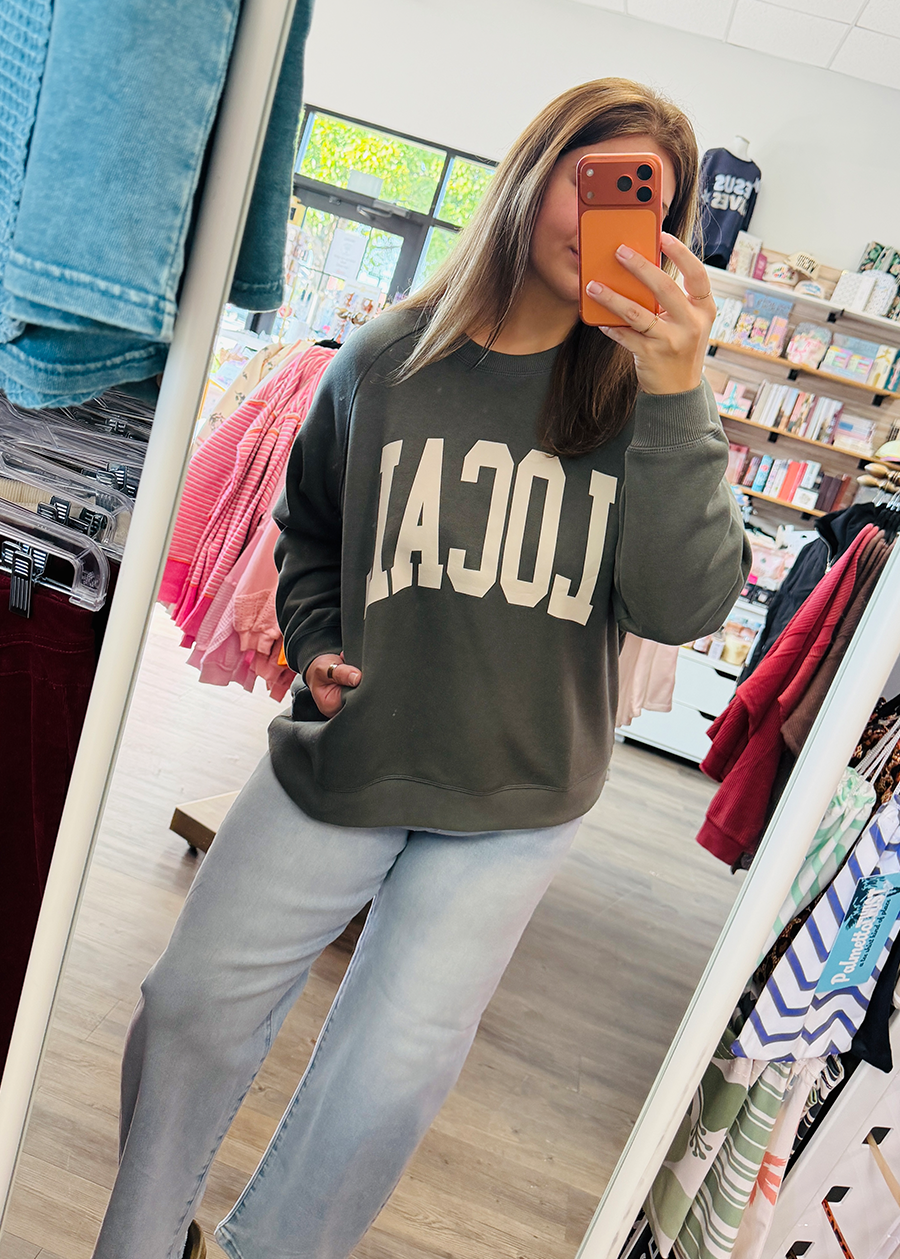 LG Crescent Crew - Olive